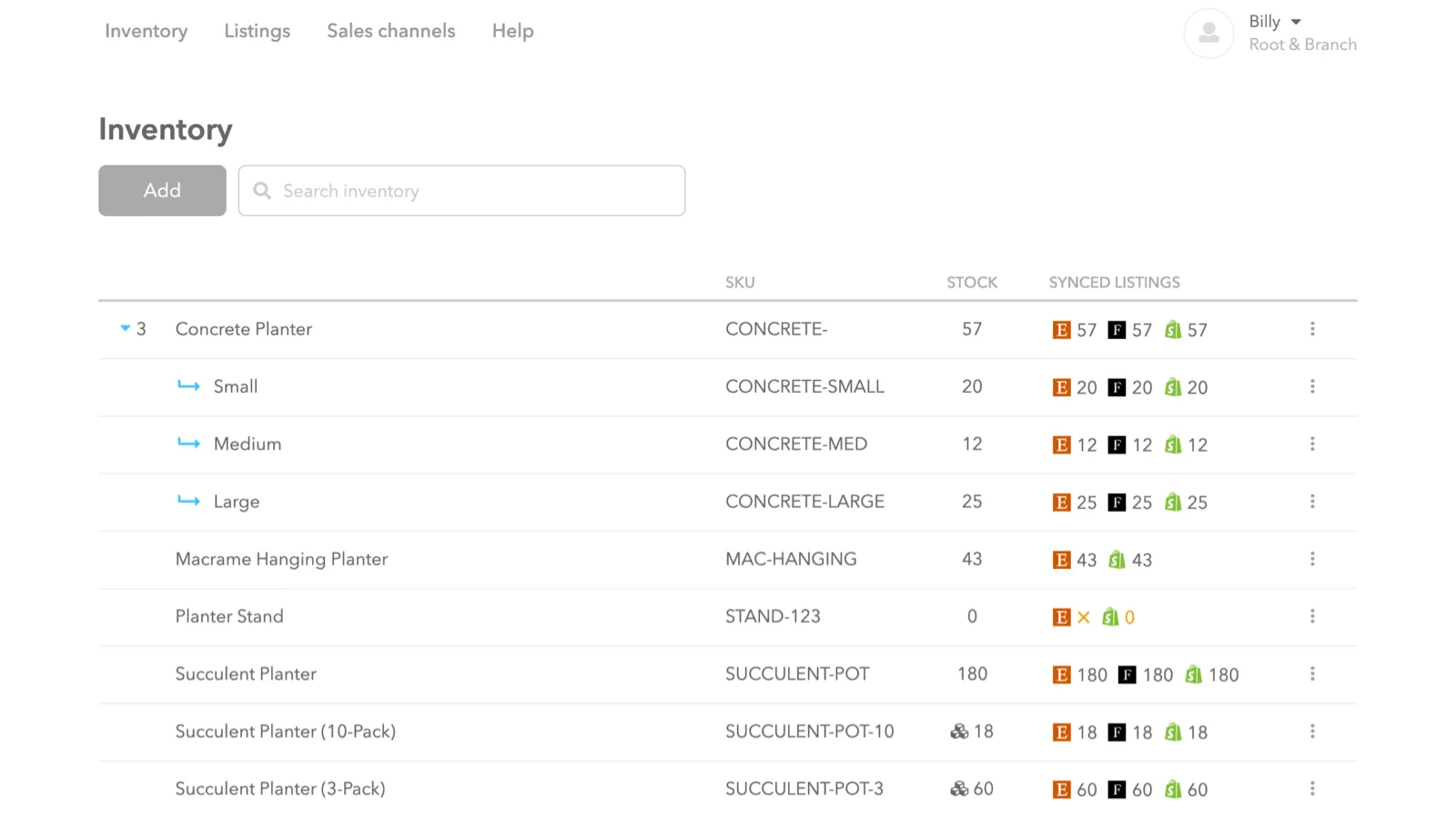 Real-Time Inventory Management